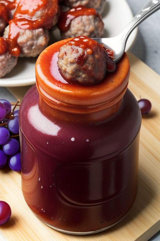 meatballs barbecue sauce grape jelly