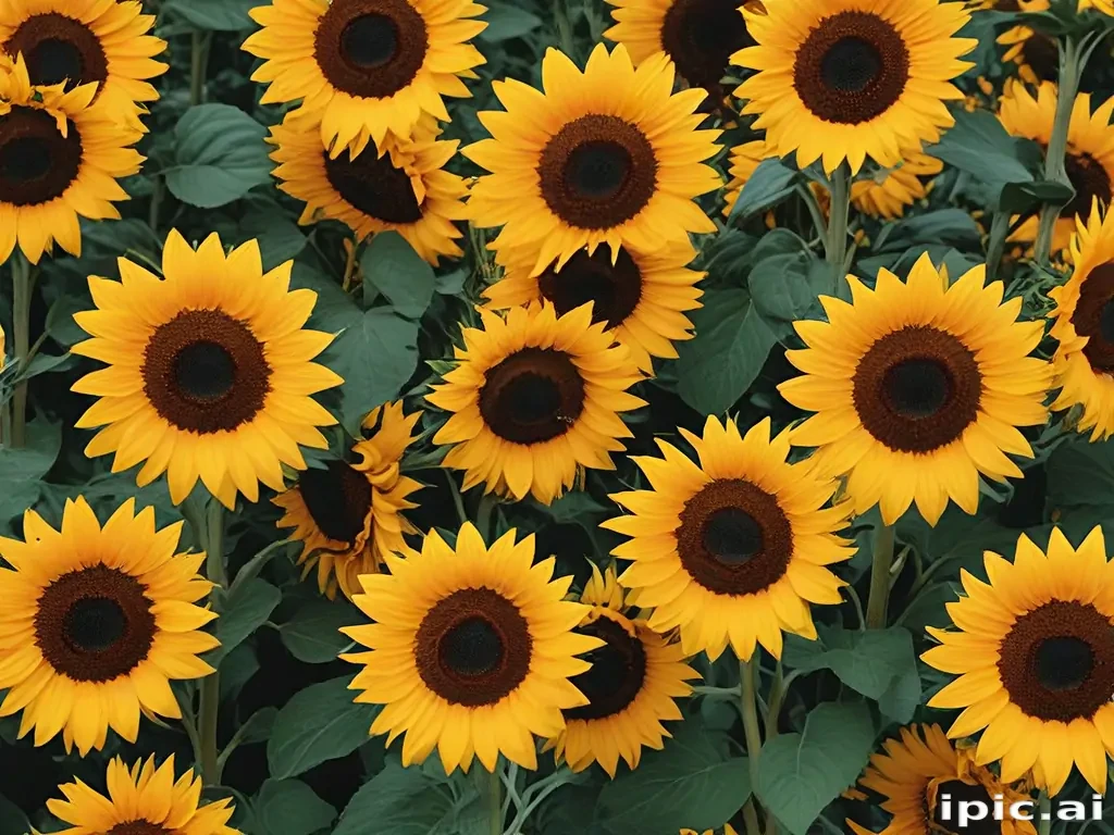 sunflowers aesthetic