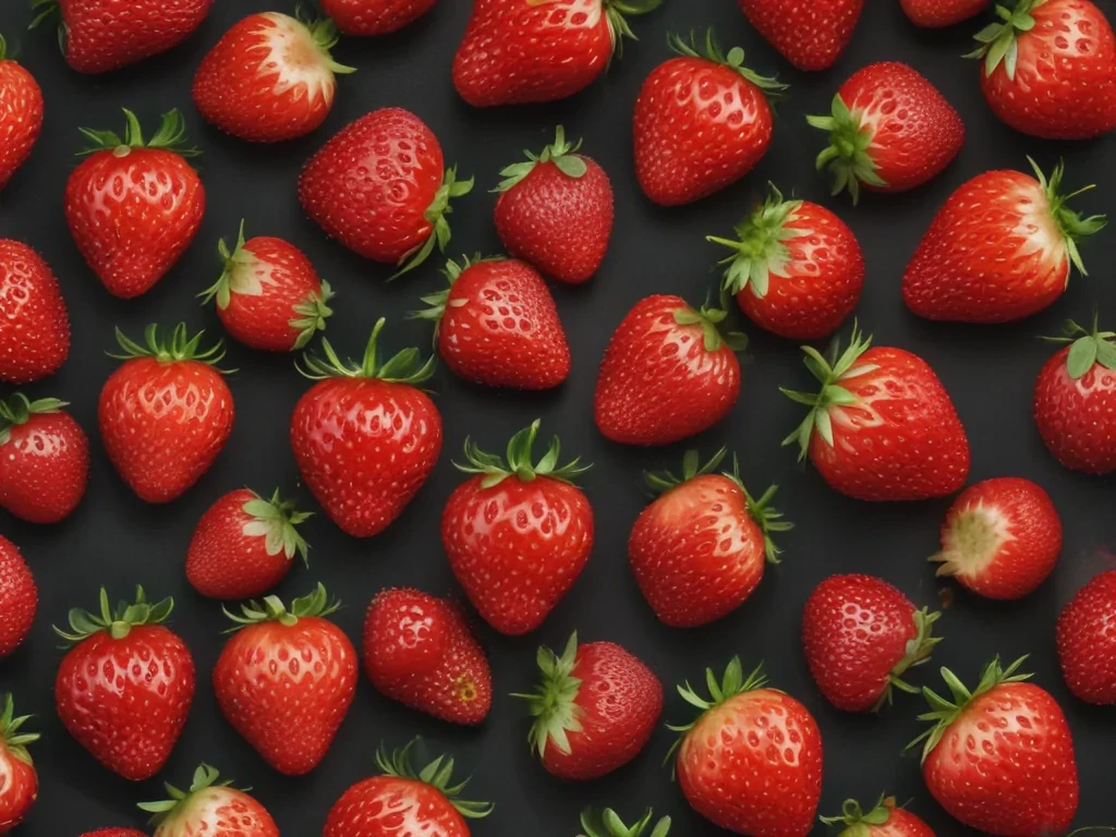 strawberry wallpaper desktop