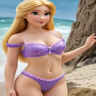 rapunzel bikini