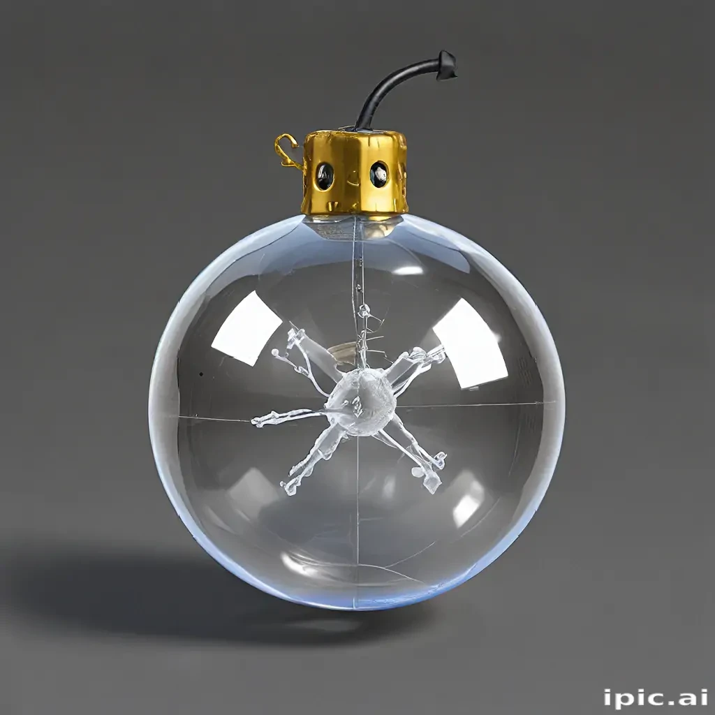 transparent bomb