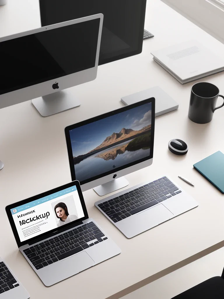 desktop mockup