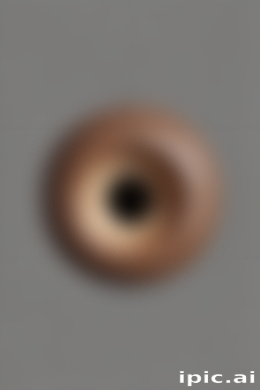 Unknown Rounded Object A Blurred Close-Up of a Round Object with a Dark Center.