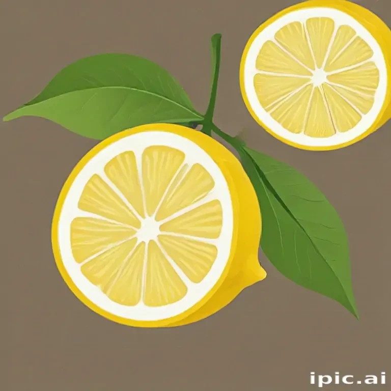 lemon clip art