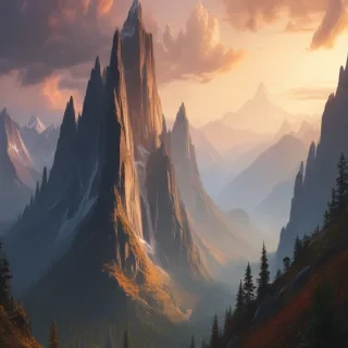 mountain silhouette