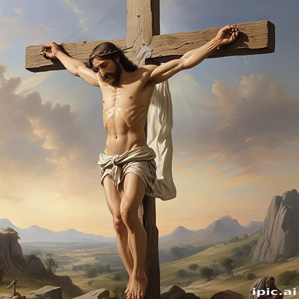jesus on the cross pictures