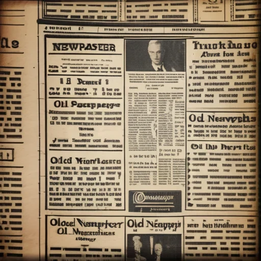 old newspaper texture