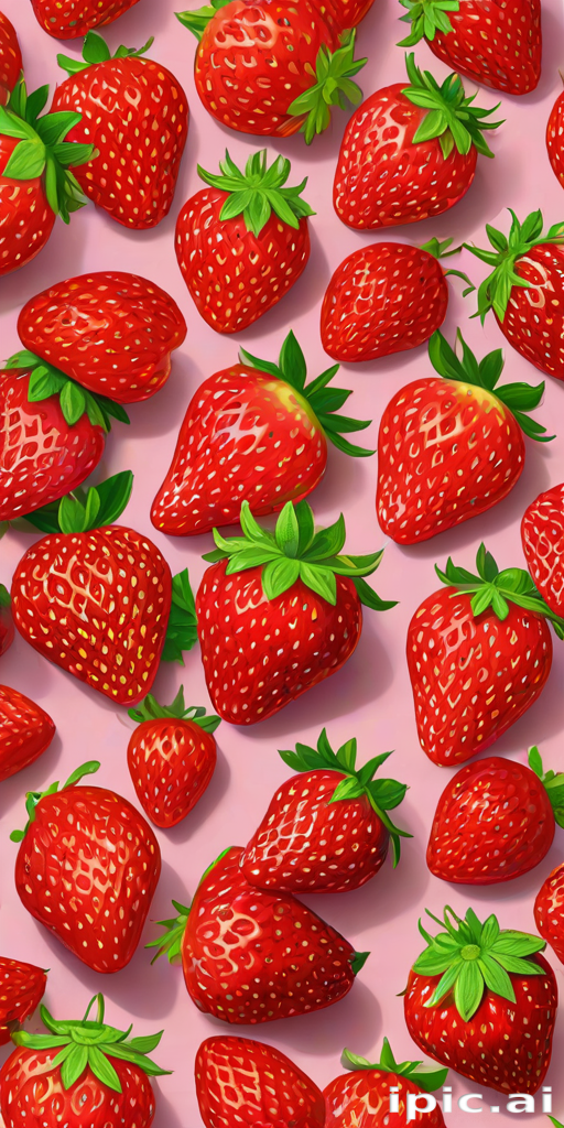 strawberry phone wallpaper