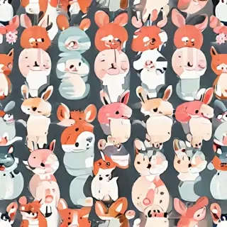 cute animal background