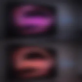 neon sign mockup