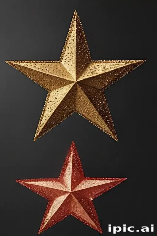 glitter star png