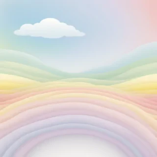 rainbow background pastel