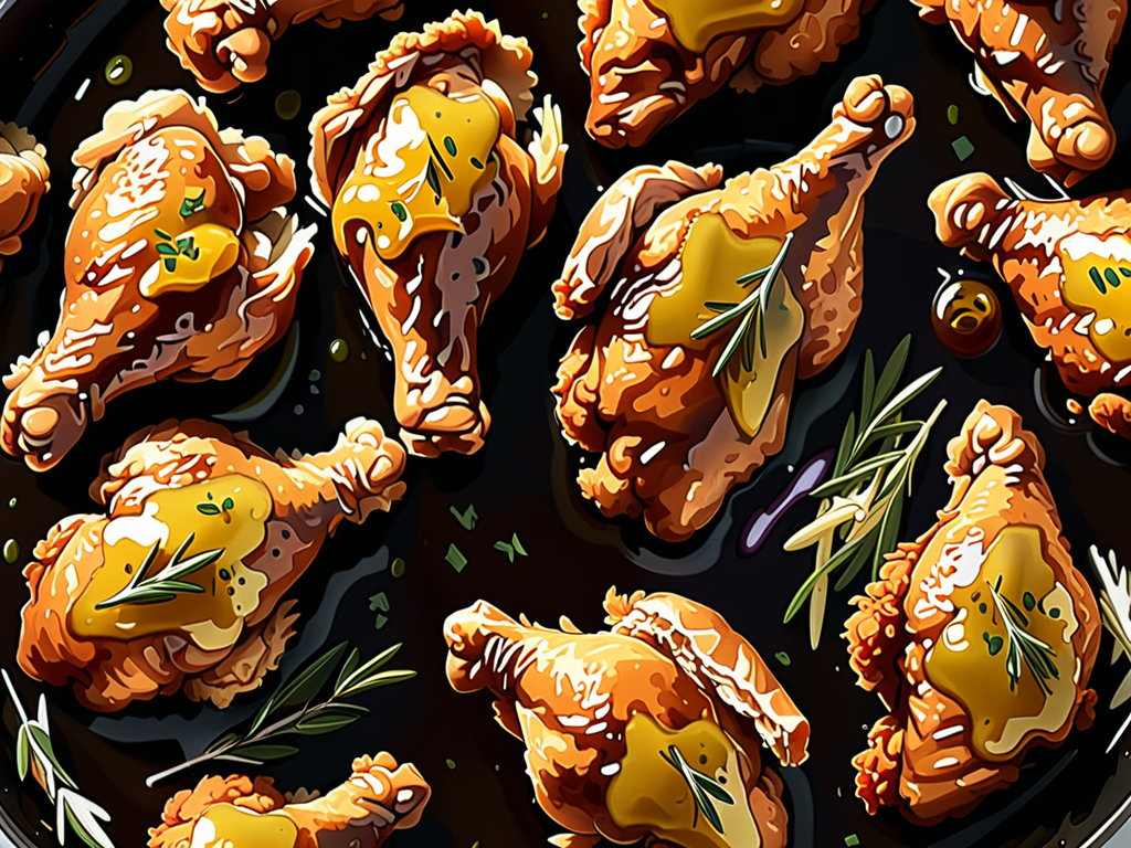 fried chicken using olive oil