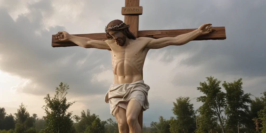 images of jesus christ on cross