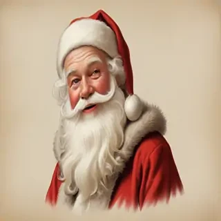 vintage santa png