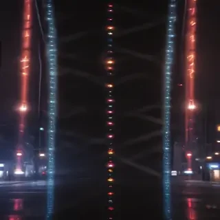 flashing lights