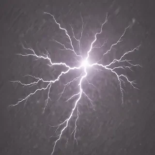 lightning transparent