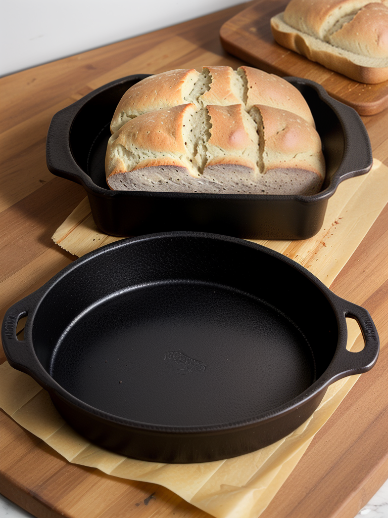 cast iron bread loaf pan