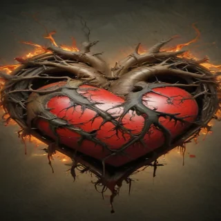 heart broke wallpaper