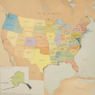 u.s. map