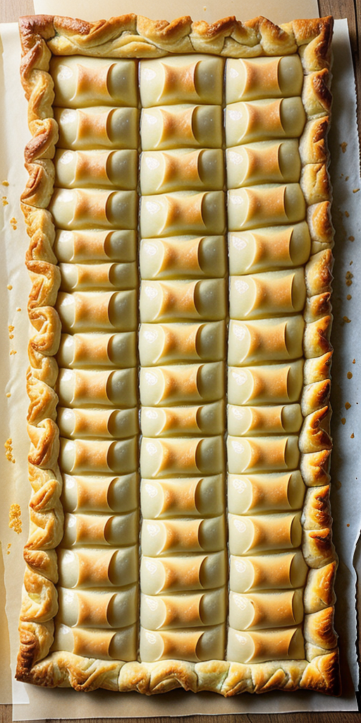 upside down puff pastry tart