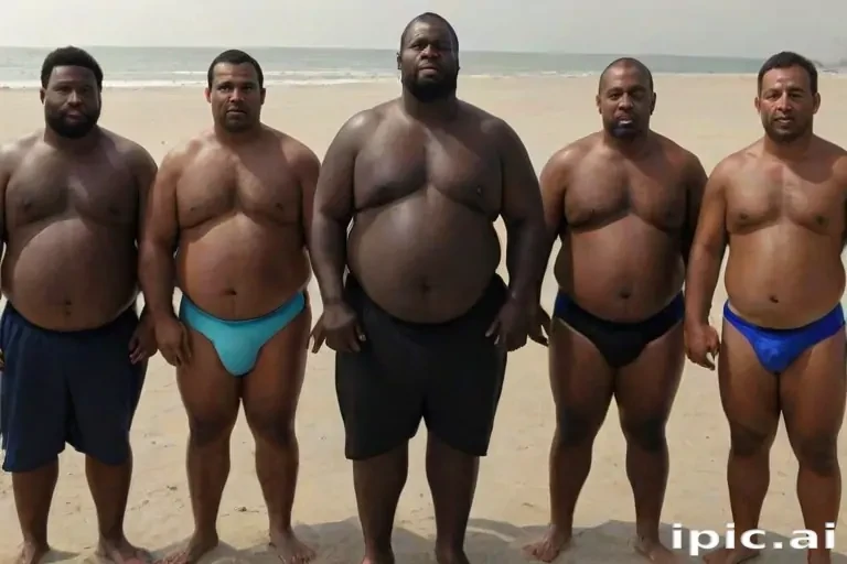 big black fat men