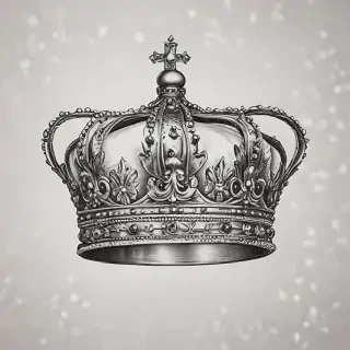 crown drawing