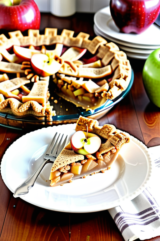 apple pie graham cracker crust