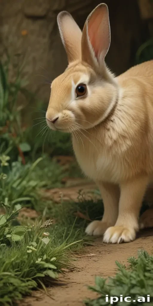 vintage rabbit images