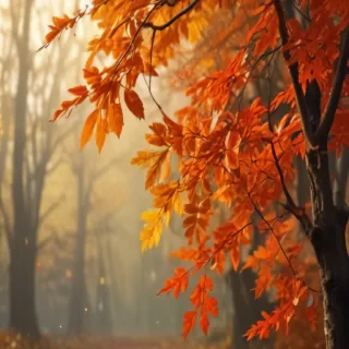 autumn leaves iphone wallpaper