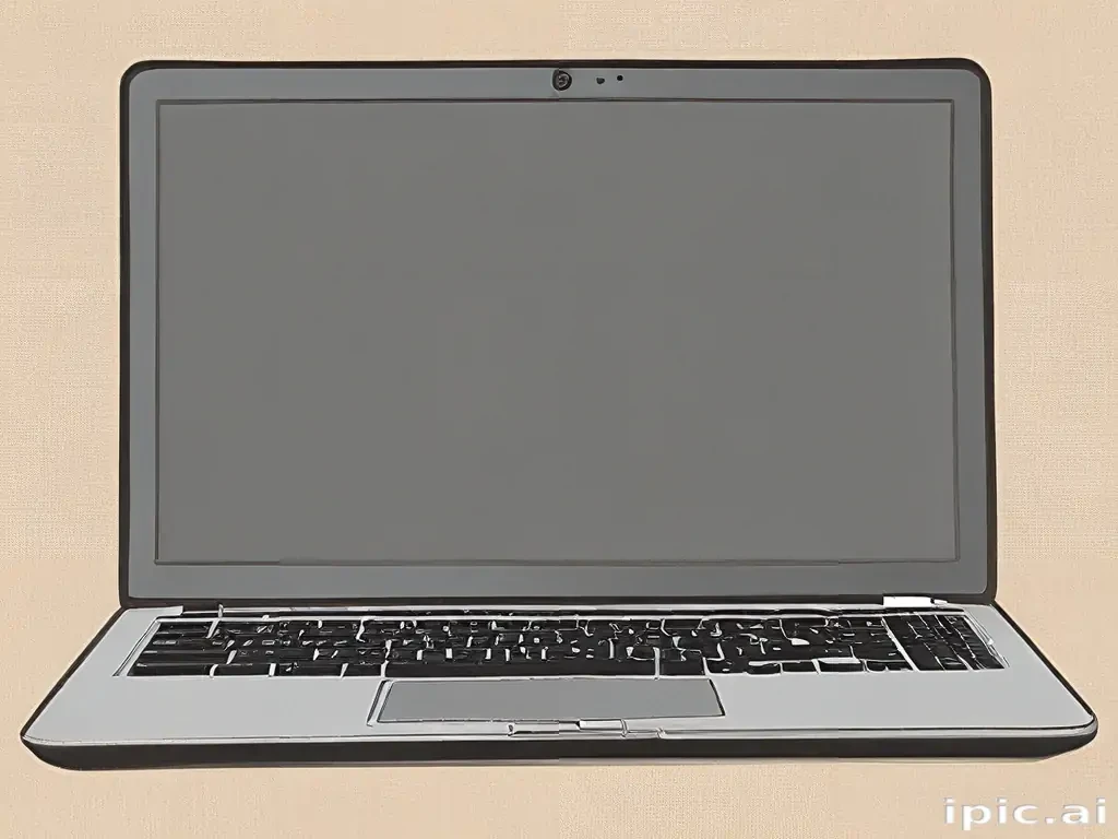 clipart of laptop