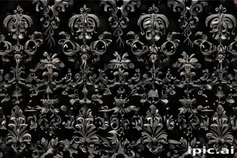 black wallpaper cute