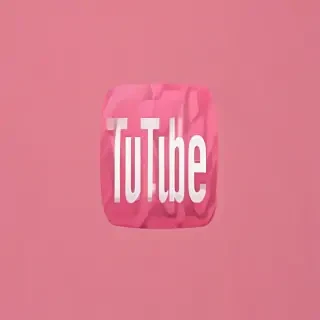 pink youtube logo