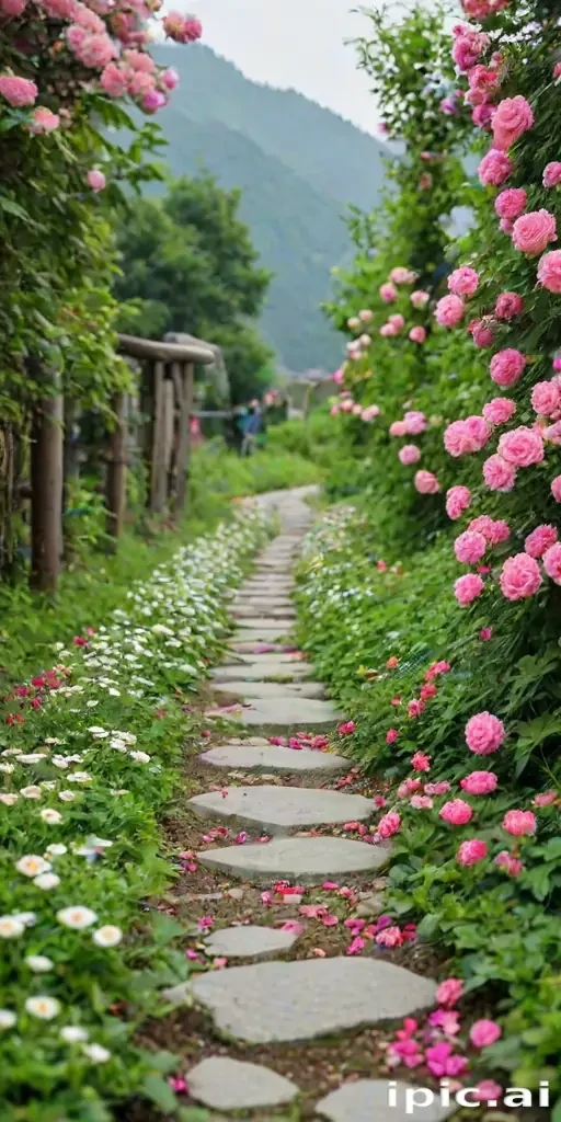 flower line