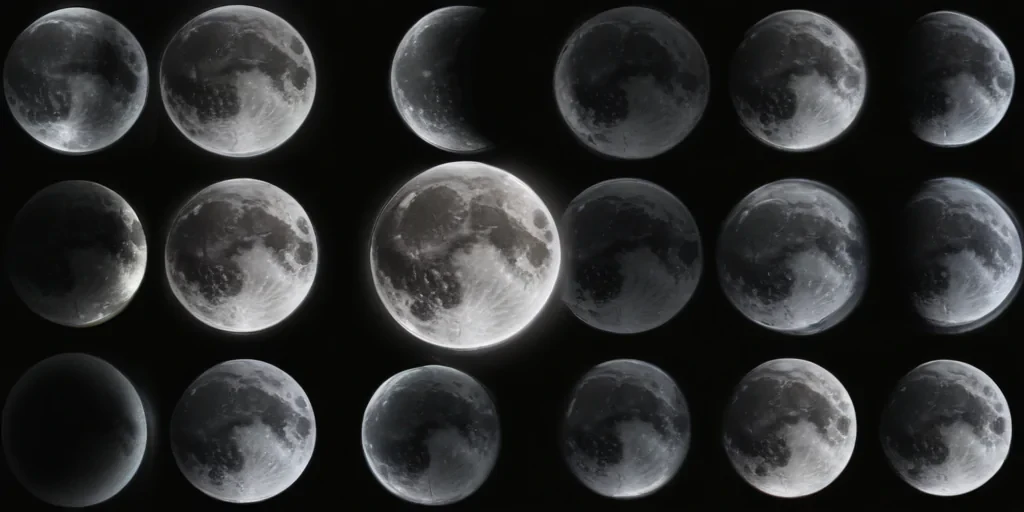 moon phases png