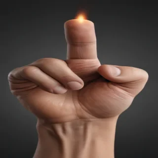 pointing finger png