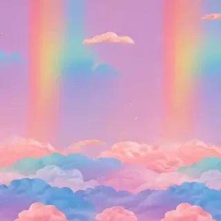 rainbow wallpaper aesthetic