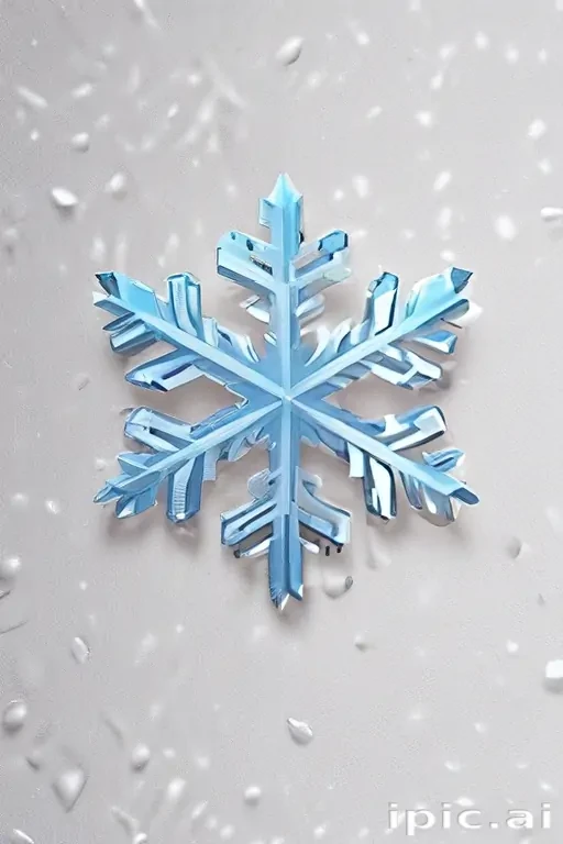 transparent background snowflake clipart