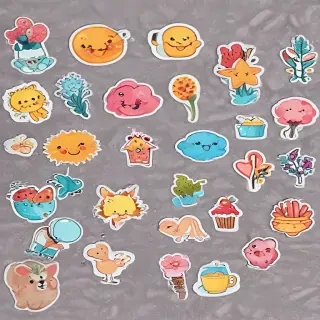 clipart of stickers