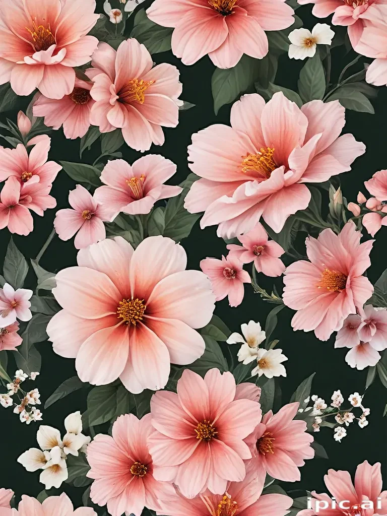 flowers png aesthetic