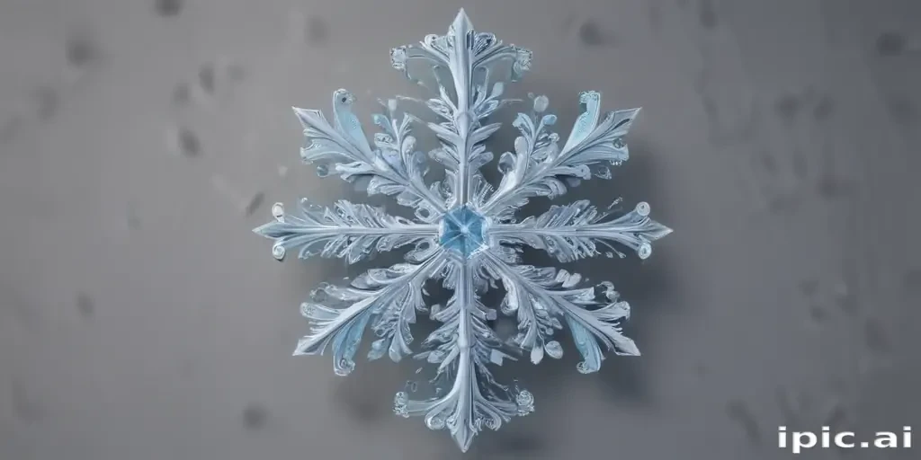 snowflake clipart transparent background