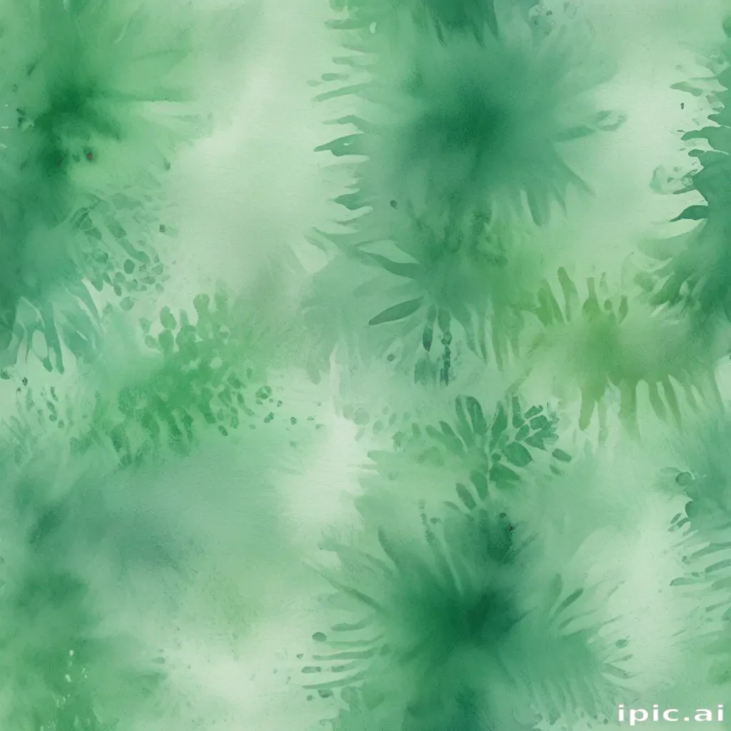 watercolor green background