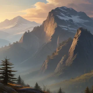 mountain silhouette