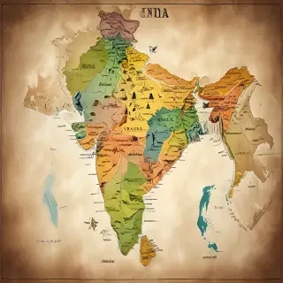 india map
