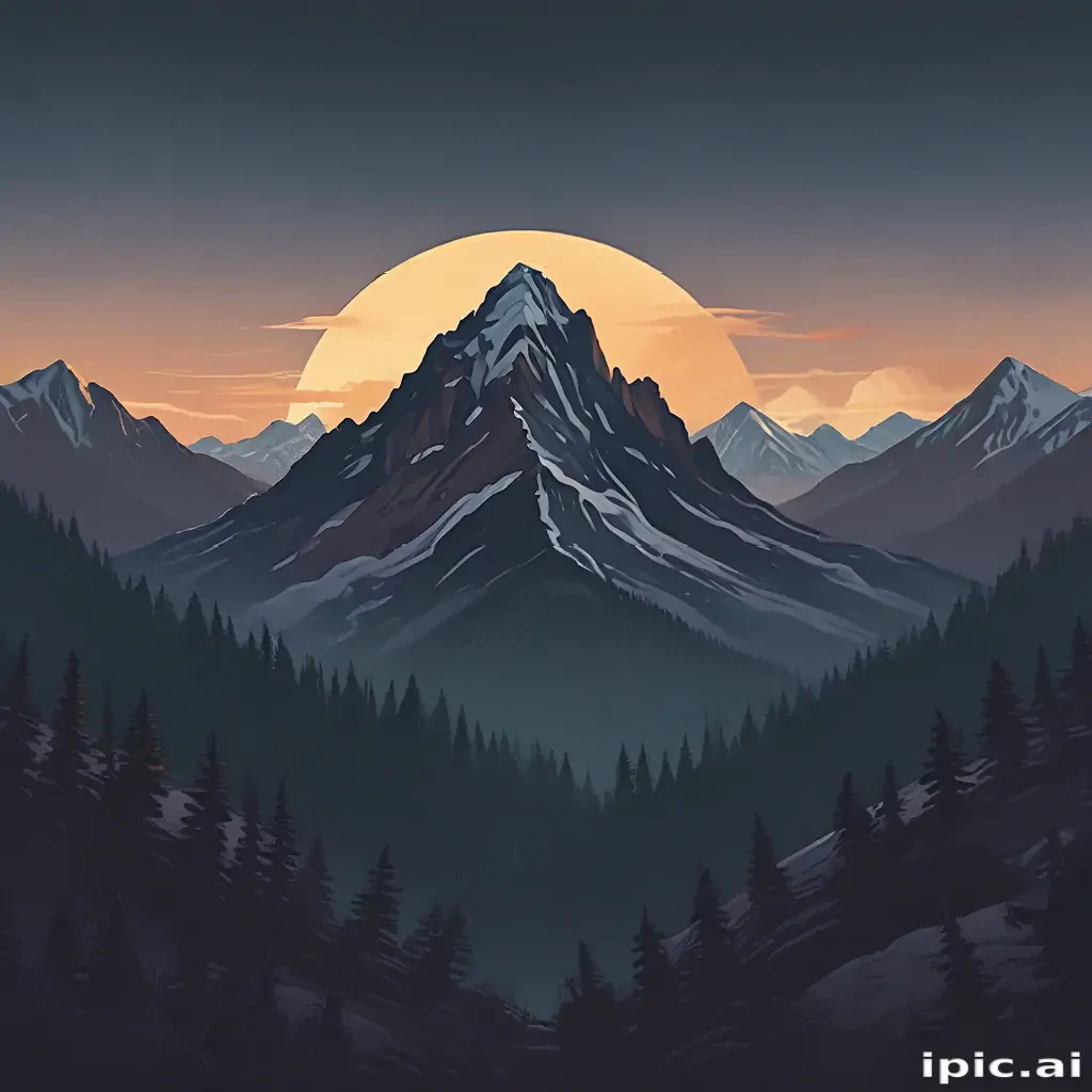 mountain logo png