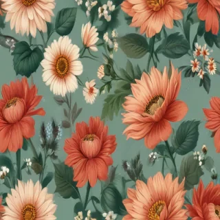 vintage flower illustration