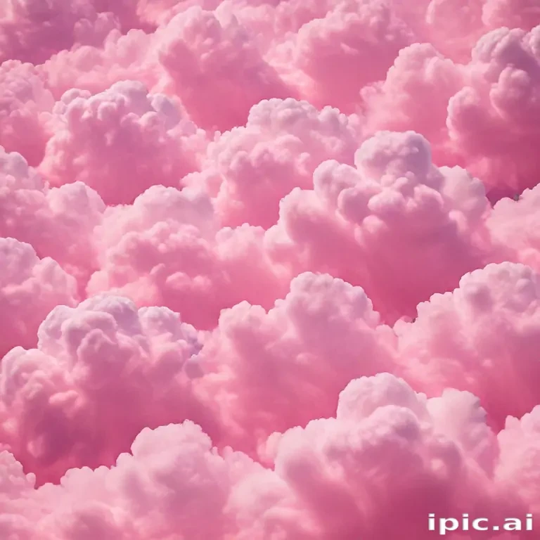 pink cloud background