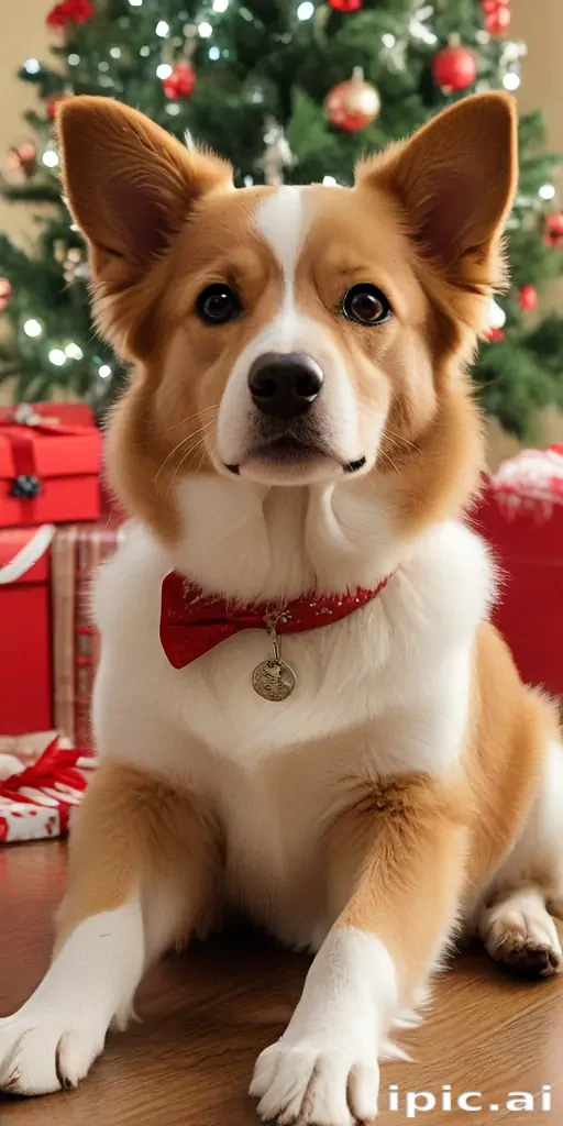 christmas dog pics