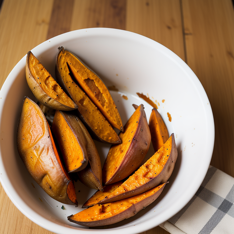 roasted sweet potato air fryer
