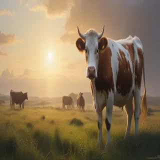 aesthetic cow print